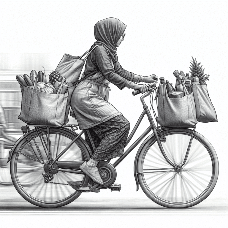 Hacks for Carrying Bags and Groceries on a Bike