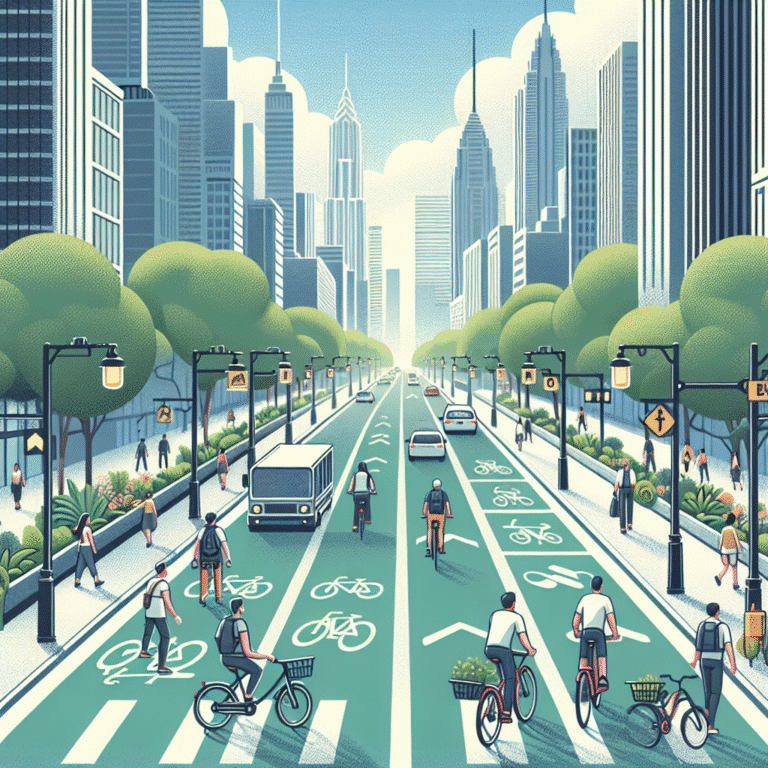 bike-friendly streets in major cities