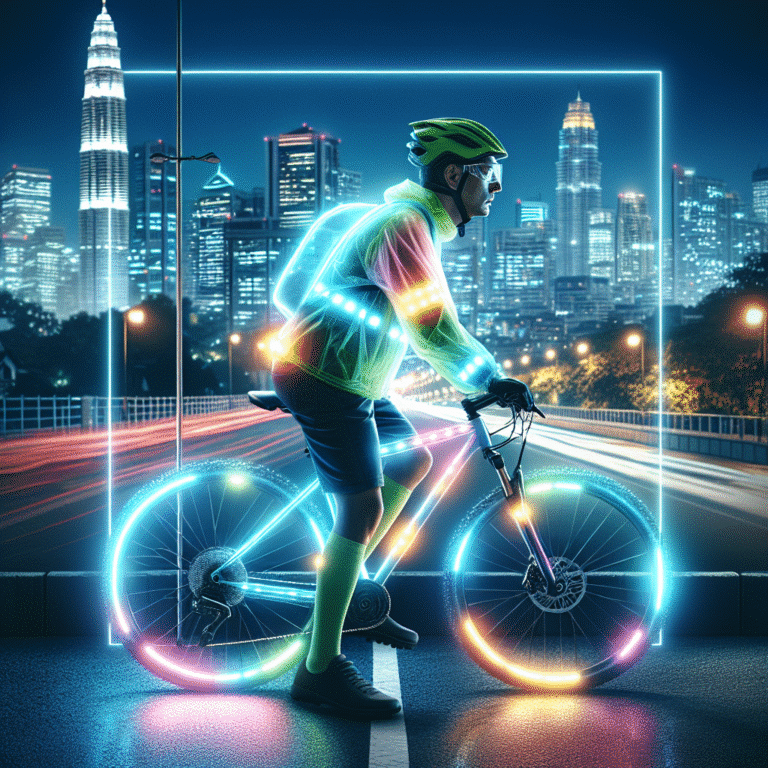 how to stay visible during city rides