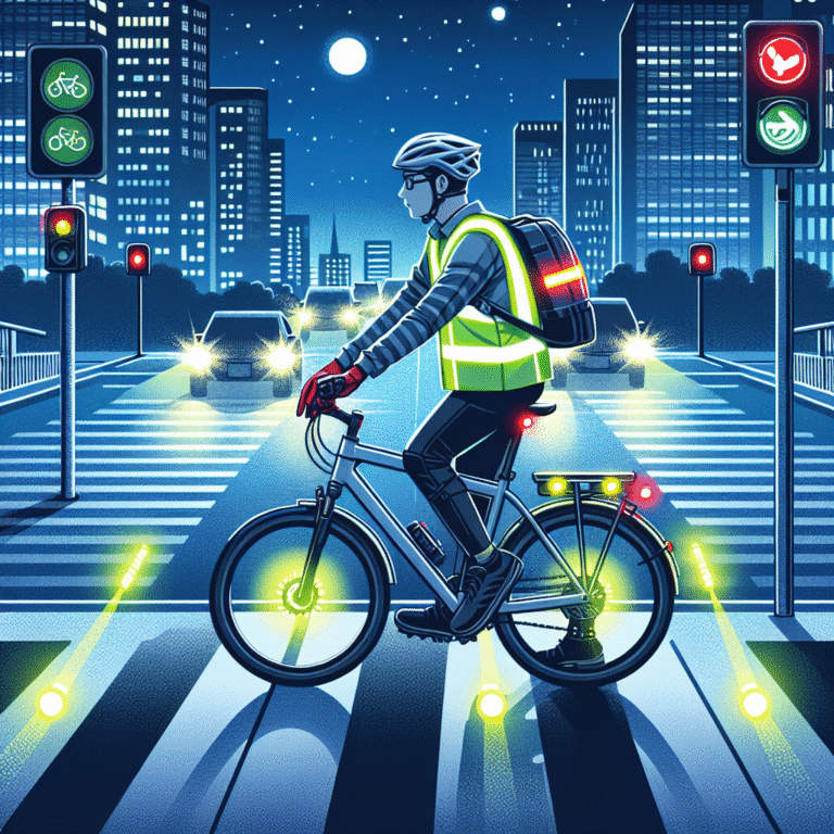 safety tips for cycling at night
